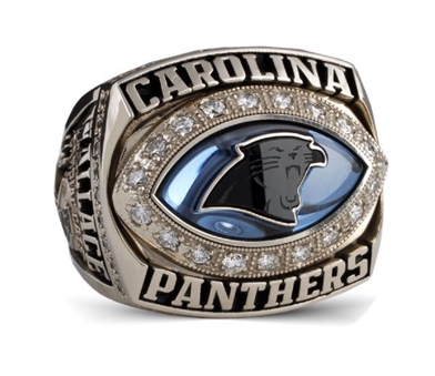Carolina Panthers 2003 SB XXXVIII NFC Ring